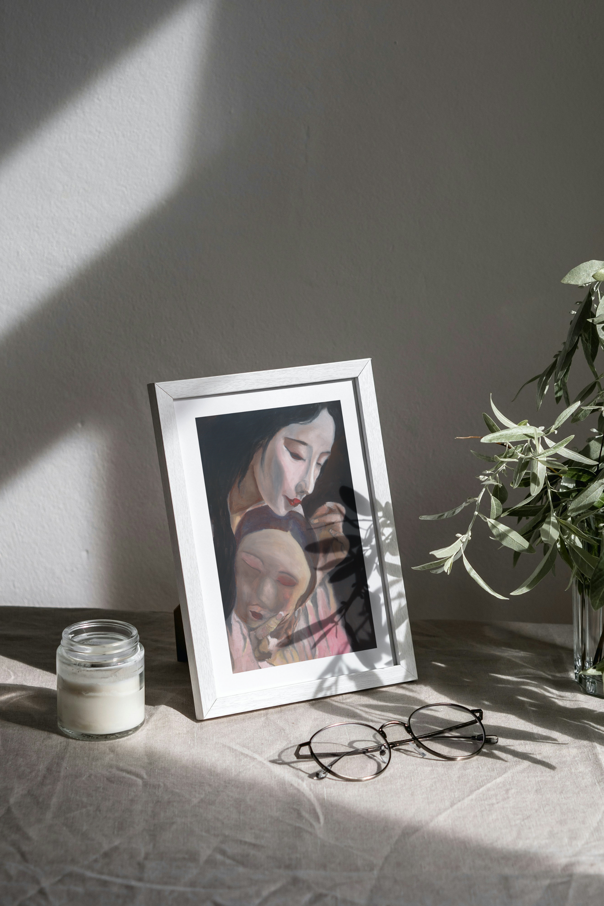 Noh Player | Premium Art Print