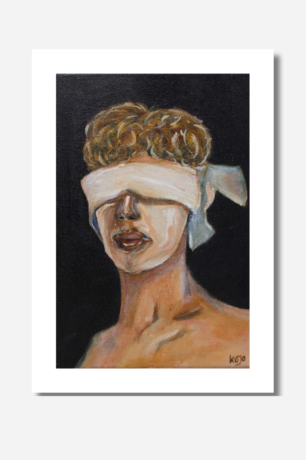 Blinded Man | Premium Art Print
