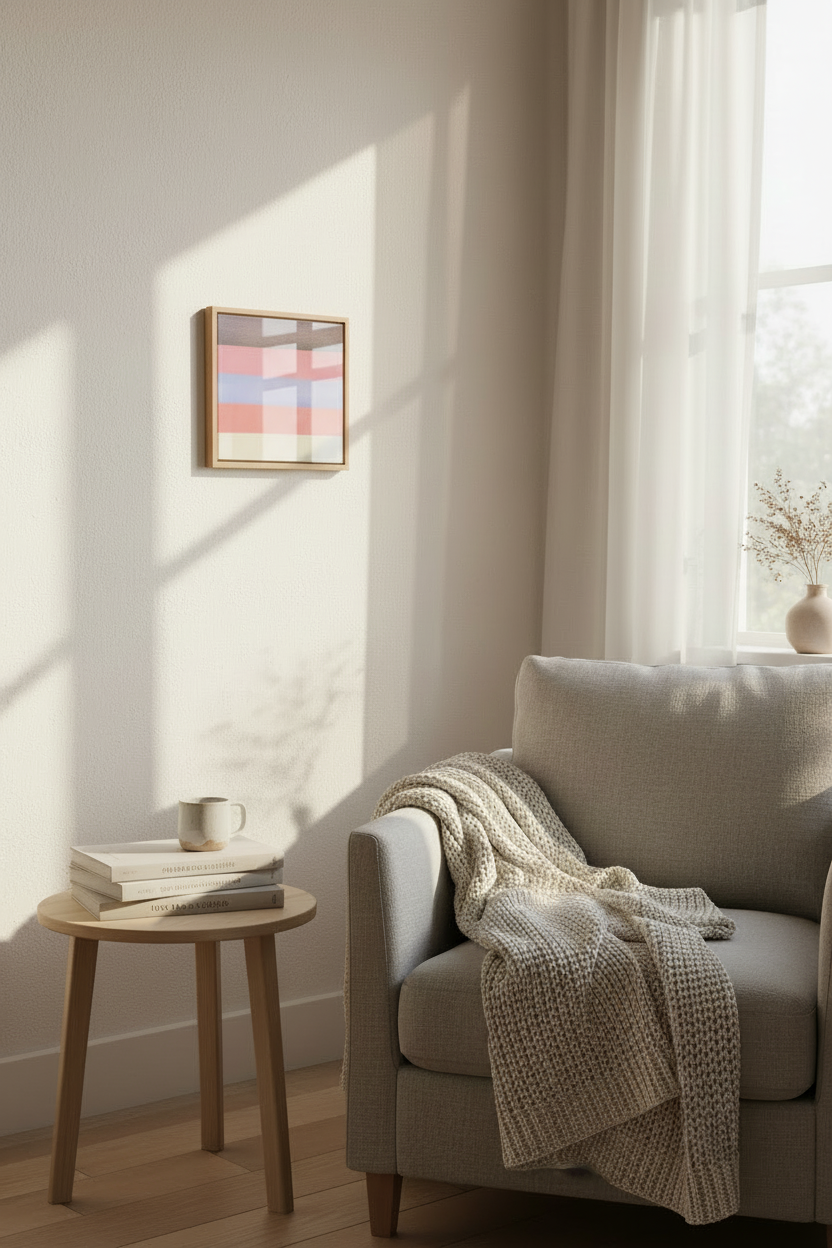 Pale Palette in klassieke lijst