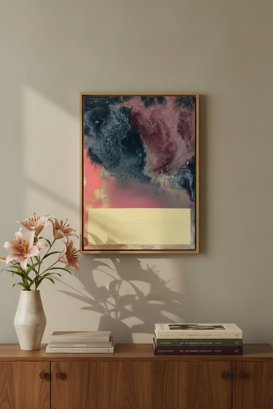 Planum in Spatio - Interieur met lelies