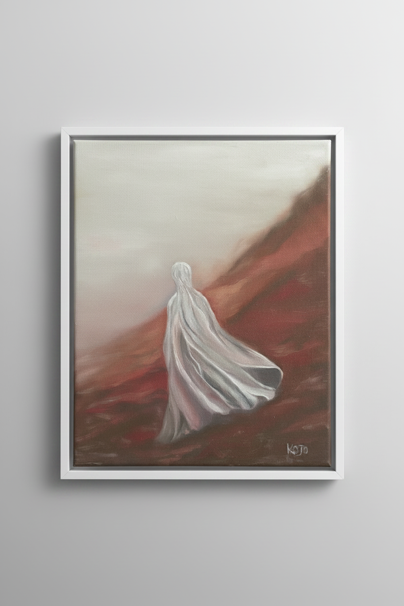 The Hills that Witnessed - Baklijst Wit hairline