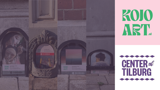 Ontdek Give Music a Face op de Kunstroute Schoenschrapers in Tilburg