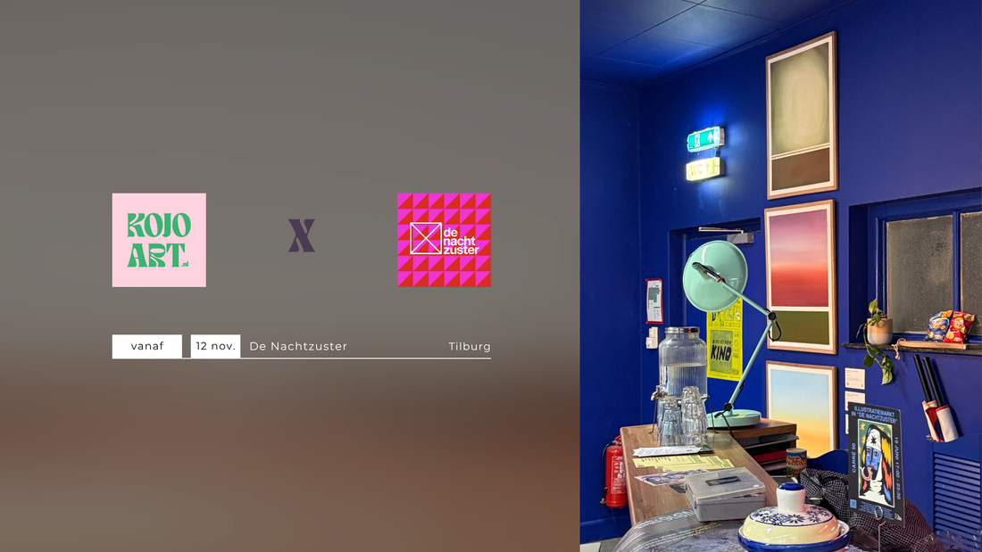 Mijn kunst bij De Nachtzuster in Tilburg