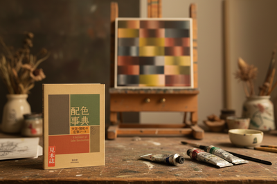 Van boek naar doek: hoe ik A Dictionary of Color Combinations gebruik in mijn werk