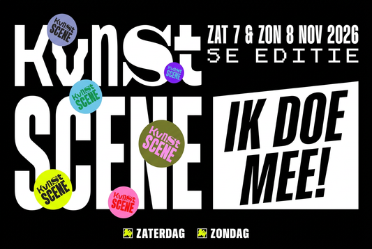 Kunstscene Tilburg op 7 en 8 november 2026: KOJO Art doet beide dagen mee met een open atelier aan Carré 5.