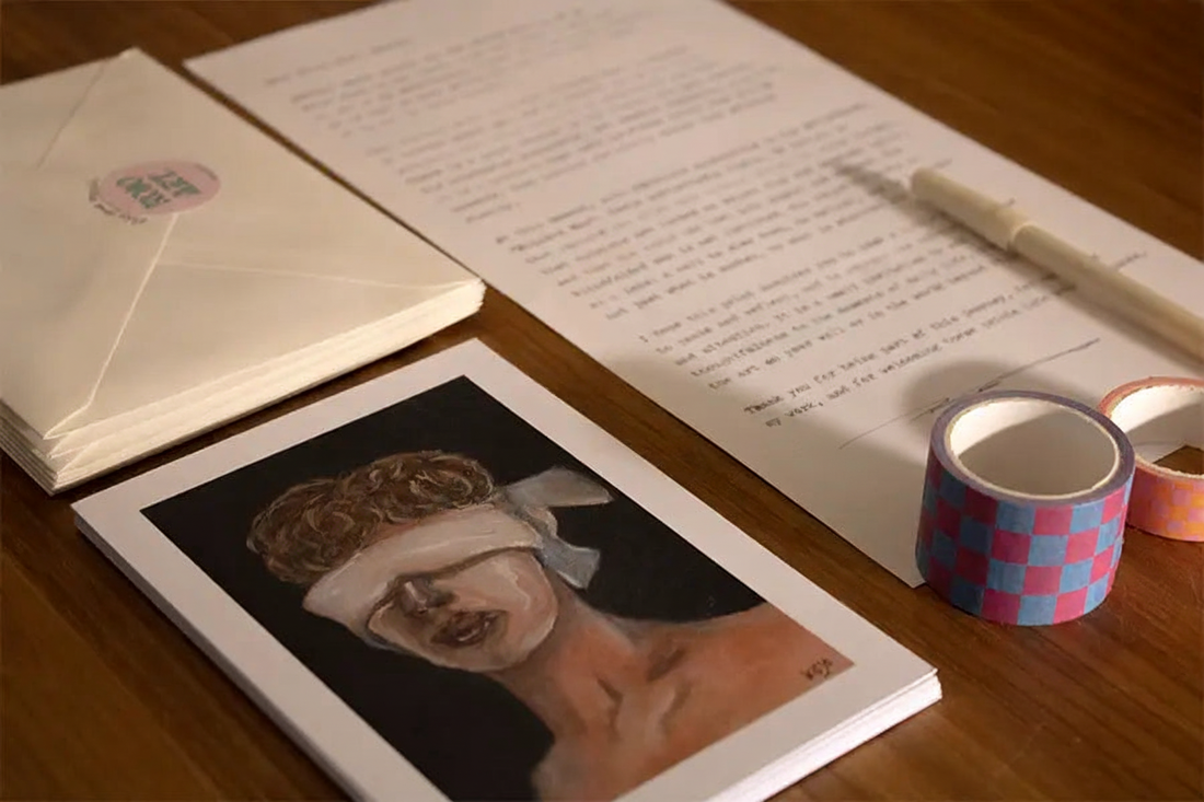 Snail mail gids 2026 – materialen, brieven en KOJO Art Print Club envelop