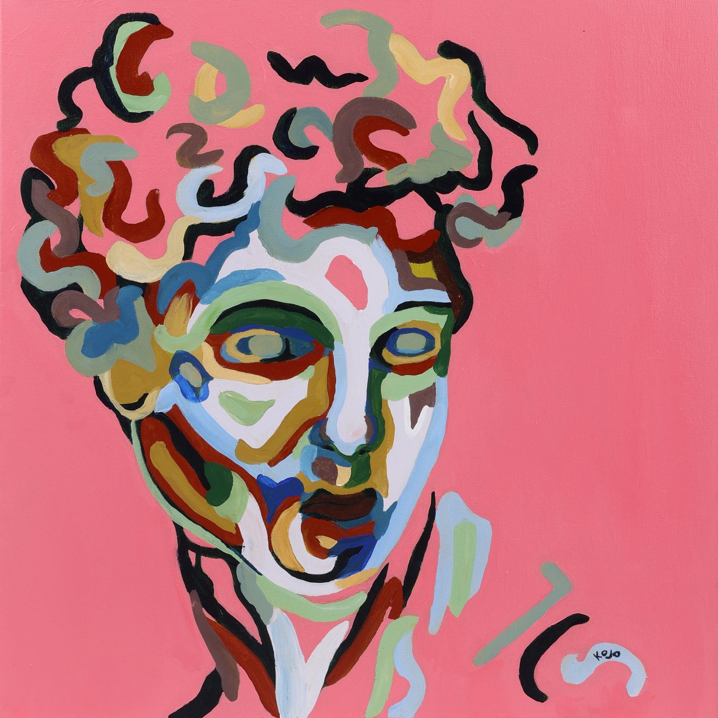 Traces of David | Art Print 