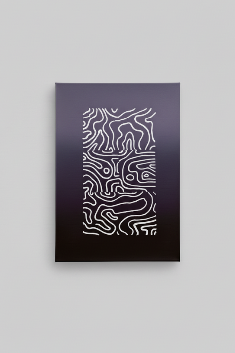 Evening Marks, kleurstudie van KOJO Art