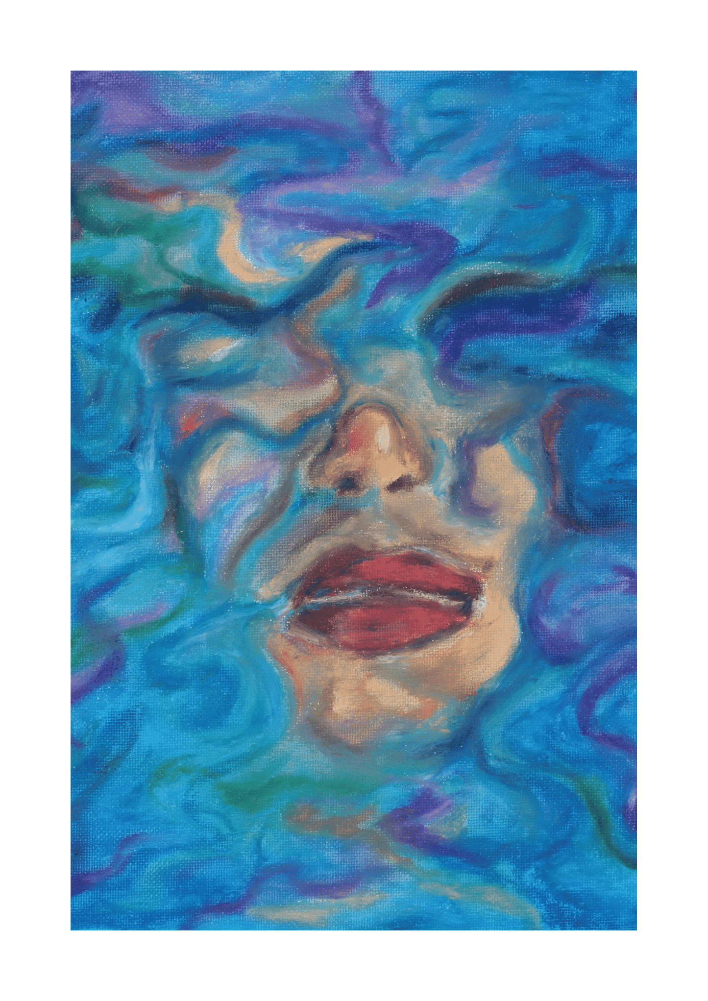 Submerge in Silence | Art Print