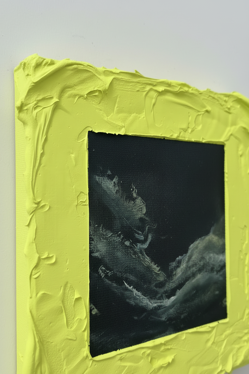 Detail shot binnenschildering Neon Tide v3