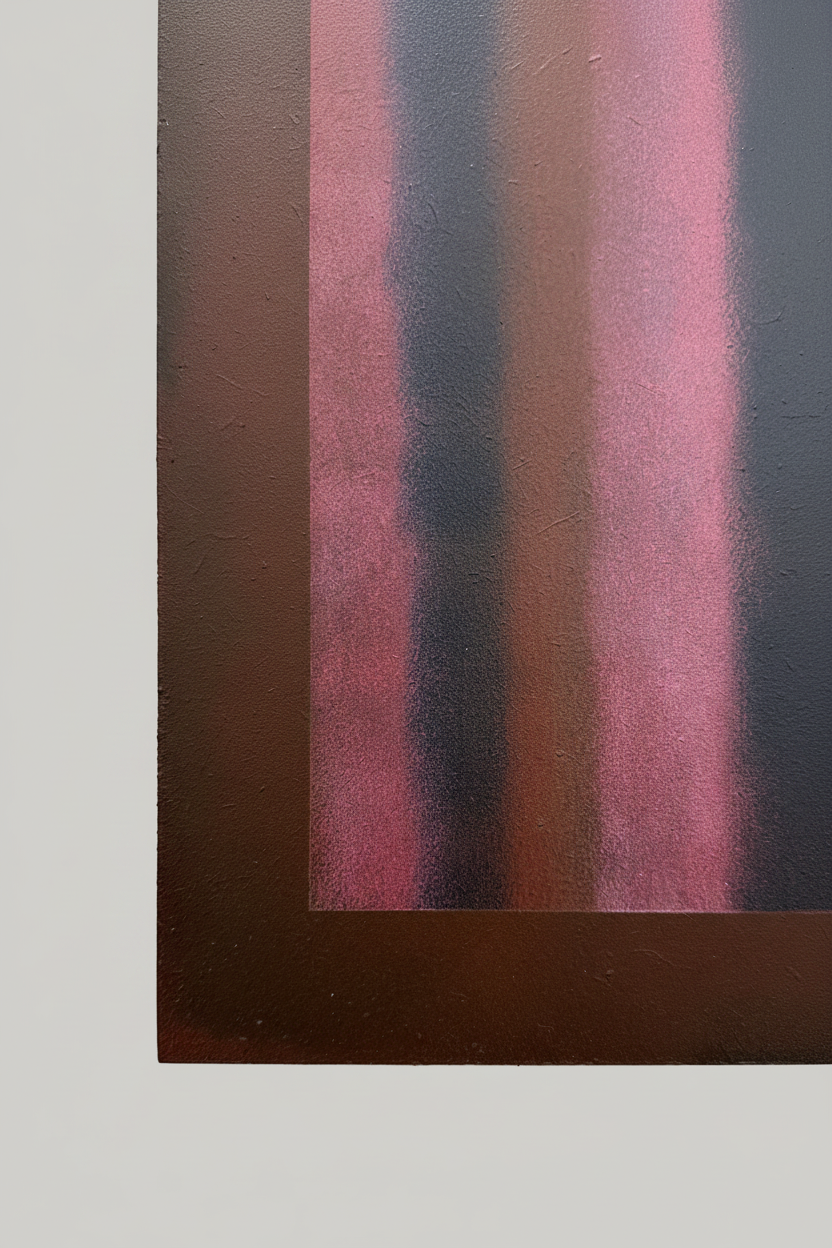 Detailshot roze-mauve