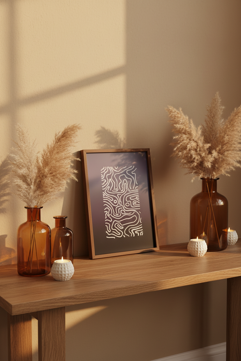 Evening Marks op console