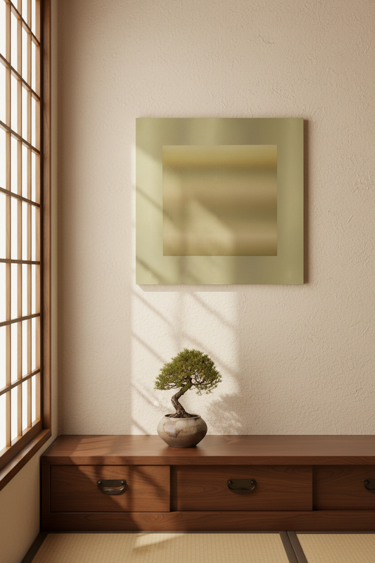 Komorebi — Japans interieur met raking light