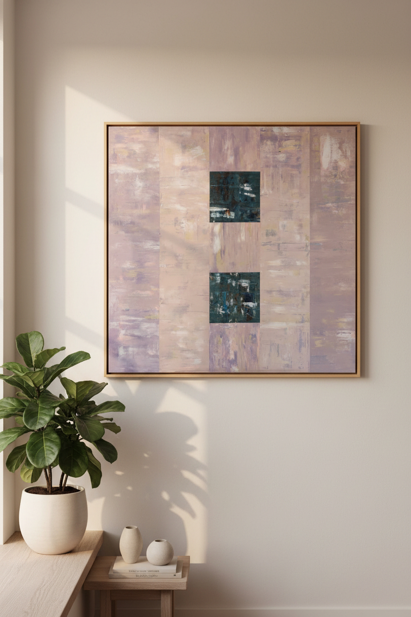 Pastel Vision ingelijst interieur