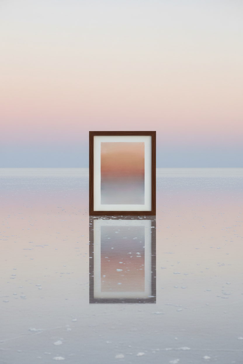 Quiet Hours - Original artwork monolith