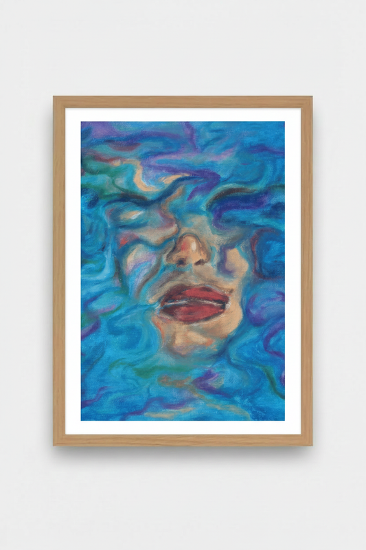 Submerged in Silence | Art Print