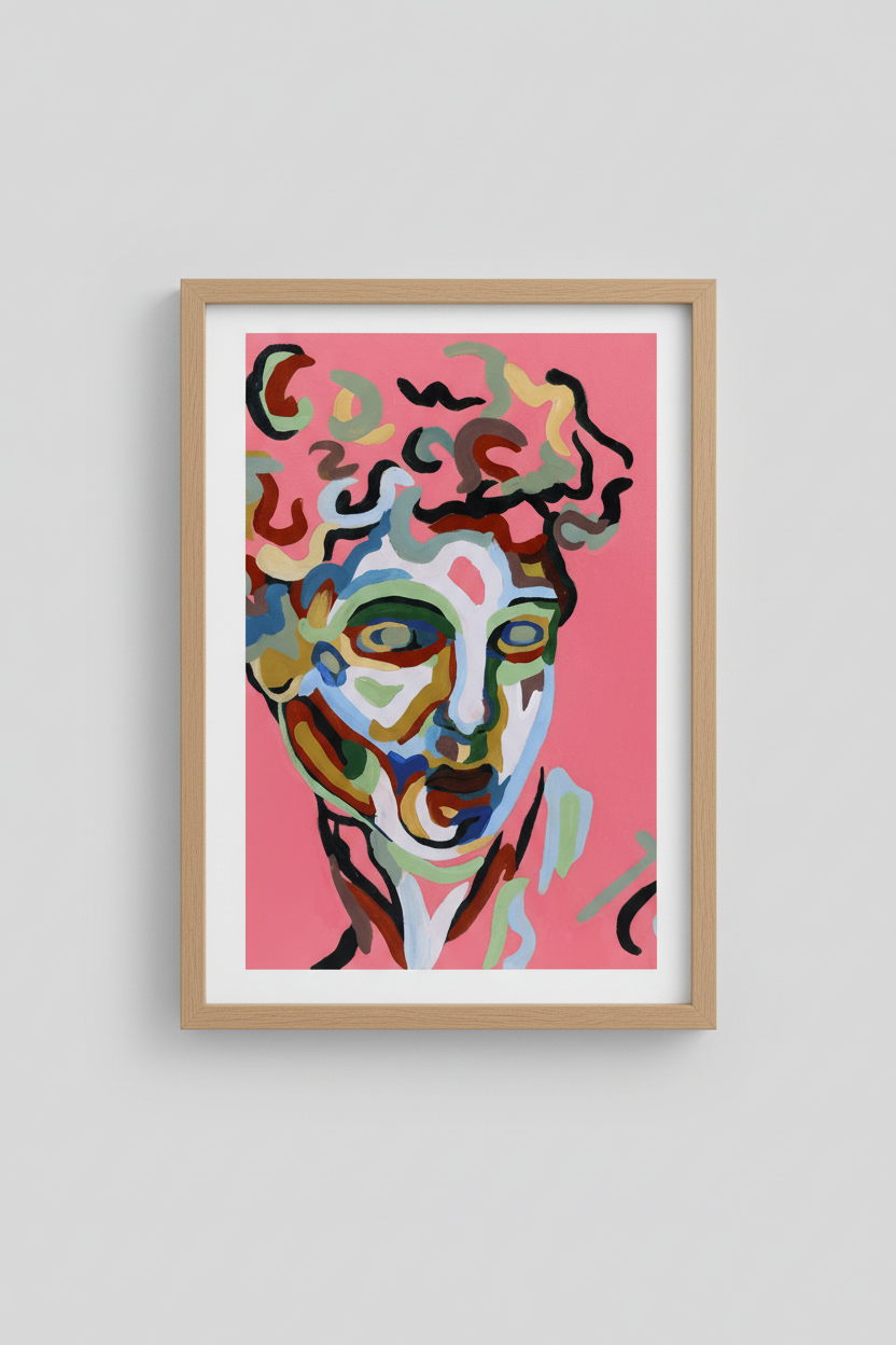 Traces of David A4 Portrait