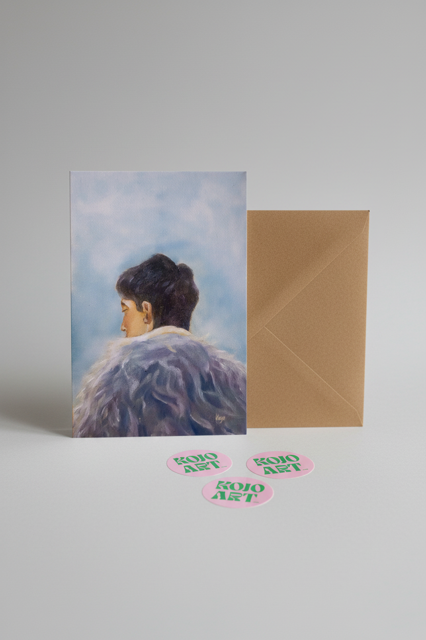 Winter Fur print full bleed zonder witrand